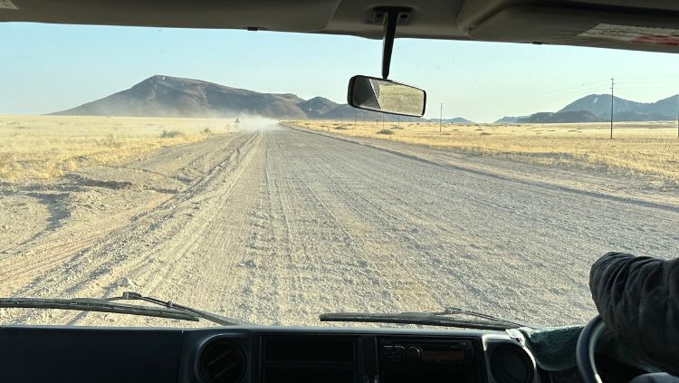image, corrugated roads, namibia