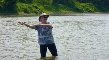 fly fishing on grand river ontario