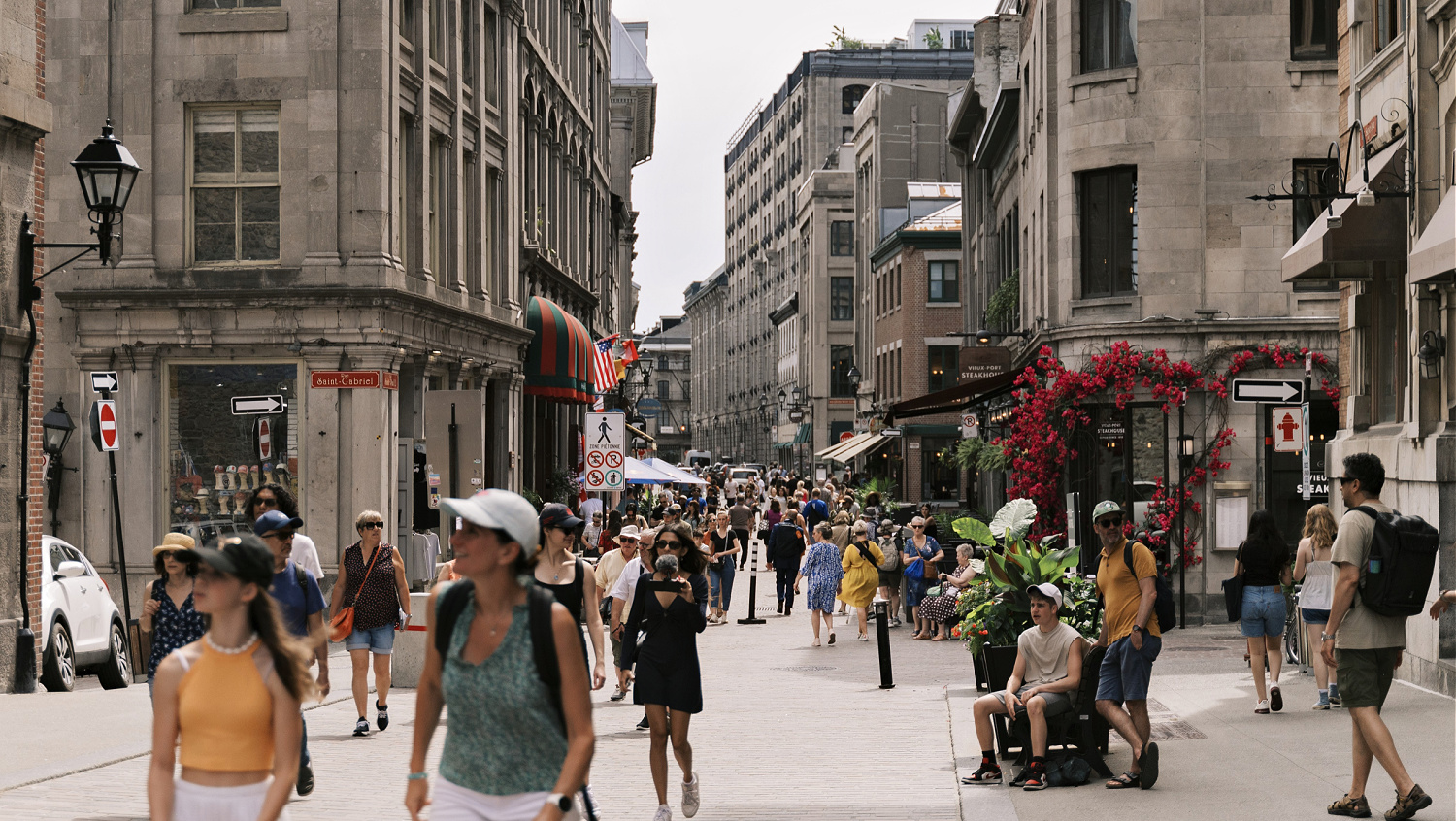 when you travel solo to montreal you will see locals walking everywhere