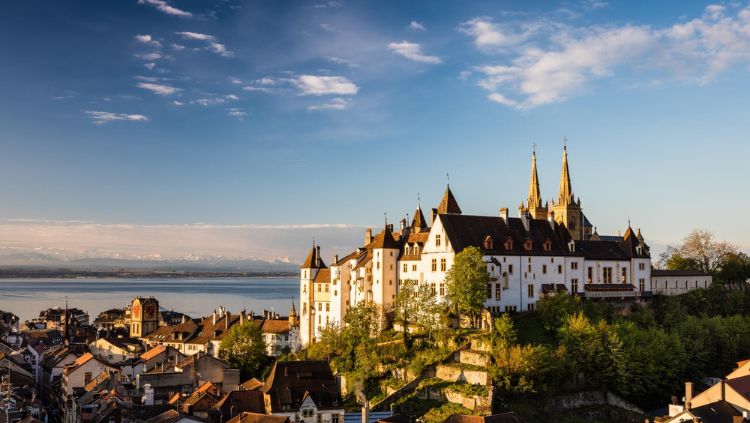 Image, Neuchâtel, Switzerland , credit Neuchâtel Tourism