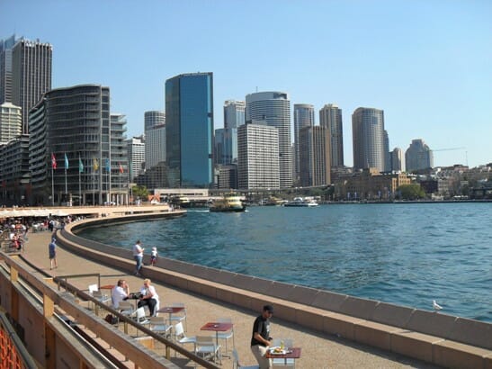 Solo Travel in Sydney circular quay