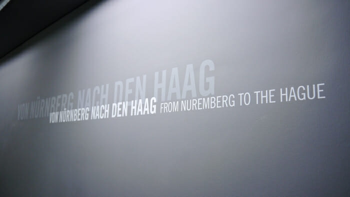 The Nuremberg trials laid the foundation for future trials in the Hague.