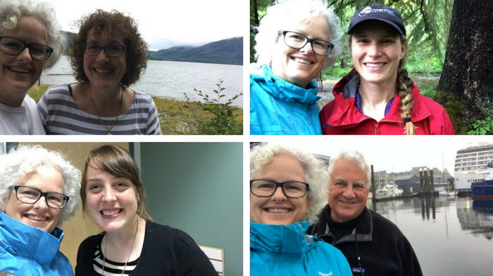 a variety of people janice met while traveling solo and talking to strangers